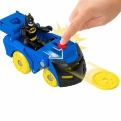 MATTEL Fisher Price - Imaginext - Figura Batman Con Casco-vehículo Batmóvil -Infantiles Periféricos Tienda medias 1126