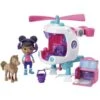 Vet Squad - Helicóptero Ambulancia De Robin -Infantiles Periféricos Tienda medias 1151