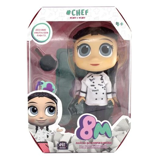 Muñeca 8M - Chef 4 Muñeca 8M - Chef - Imagen 2