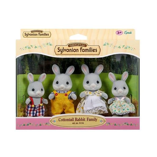 Sylvanian Families - Familia Conejos Cotón 4 Sylvanian Families - Familia Conejos Cotón - Imagen 2