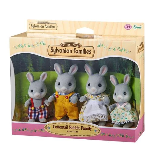Sylvanian Families - Familia Conejos Cotón 5 Sylvanian Families - Familia Conejos Cotón - Imagen 3