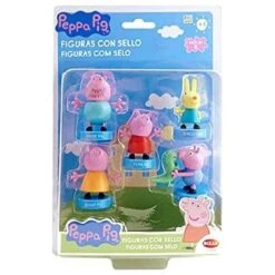 Peppa Pig - Pack 5 Sellos 12 Peppa Pig - Pack 5 Sellos -Infantiles Periféricos Tienda medias 1239