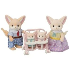 Sylvanian Families - Familia Zorro Del Desierto: Casa De Muñecas Y Figuras De Juguete