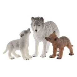 Schleich - Mamá Loba Con Cachorros