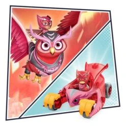 PJ Masks - Búho-delta - Vehículo Y Figura -Infantiles Periféricos Tienda medias 1319