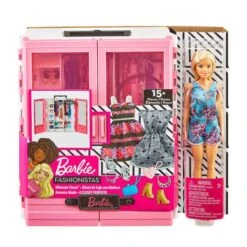 Barbie - Muñeca Fashionista Con Armario Y Accesorios -Infantiles Periféricos Tienda medias 142
