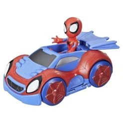 PLAYSKOOL Spidey Y Su Superequipo - Spidey Y Bólido Arácnido Cambiante -Infantiles Periféricos Tienda medias 1509