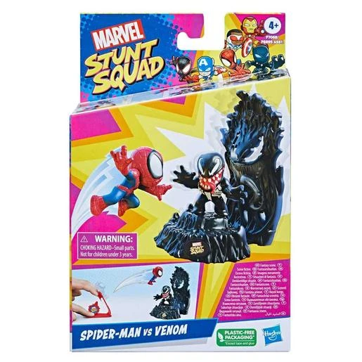 Marvel - Héroes Vs Villanos Stunt Squad Surtido (Varios Modelos) ㅤ 3 Marvel - Héroes Vs Villanos Stunt Squad Surtido (Varios Modelos) ㅤ
