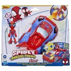 PLAYSKOOL Spidey Y Su Superequipo - Bólido Arácnido Luminoso -Infantiles Periféricos Tienda medias 1594