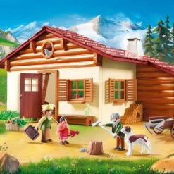 Playmobil - Heidi En La Cabaña De Los Alpes - 70253 -Infantiles Periféricos Tienda medias 16