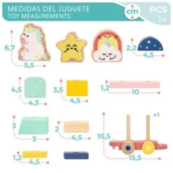 Woomax - Tren Fantasía De Madera - Mr Wonderful 11 Woomax - Tren Fantasía De Madera - Mr Wonderful -Infantiles Periféricos Tienda medias 1631