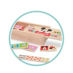 Woomax - Disney - Dominó Mickey Y Minnie -Infantiles Periféricos Tienda medias 1660