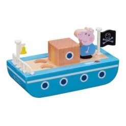 Bandai Peppa Pig - Barco De Madera Con Figura 11 Bandai Peppa Pig - Barco De Madera Con Figura -Infantiles Periféricos Tienda medias 1682