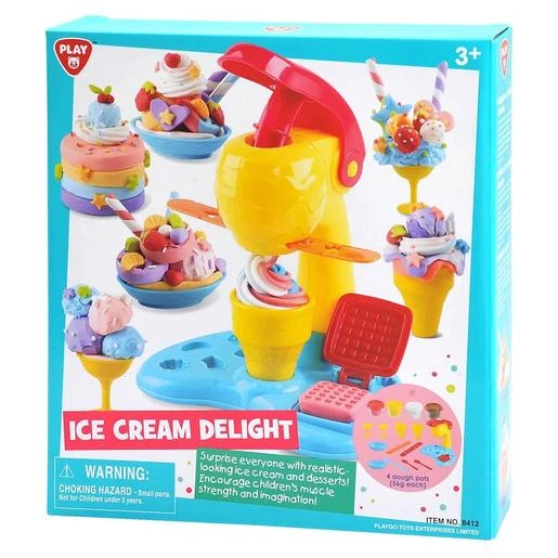Set Ice Cream Delight De Plastilina 3 Set Ice Cream Delight De Plastilina