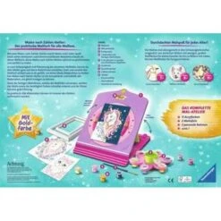 Ravensburger - Kit De Pintura Pintar Por Números: Oso Polar Y Juego Creativo ㅤ -Infantiles Periféricos Tienda medias 1759
