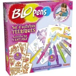 Set De Actividades Blopens: Dibujos Y Artesanato Fantasía ㅤ -Infantiles Periféricos Tienda medias 1793