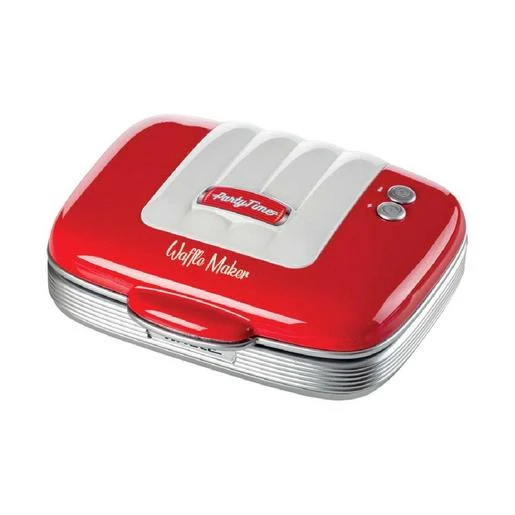 Ariete - Gofrera Vintage Roja Bordes Redondos 3 Ariete - Gofrera Vintage Roja Bordes Redondos