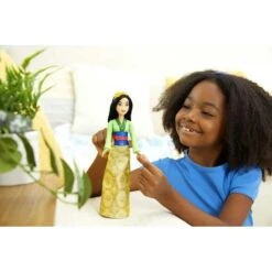 MATTEL Disney - Mulán Muñeca Princesa Disney Con Pelo Largo -Infantiles Periféricos Tienda medias 182
