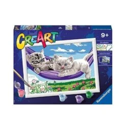 Ravensburger - Gatitos En La Hamaca CreArt