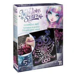 Educa Borrás - Nebulous Stars - Dibujos Para Rascar Isadora
