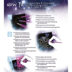 Educa Borrás - Nebulous Stars - Dibujos Para Rascar Isadora -Infantiles Periféricos Tienda medias 1969