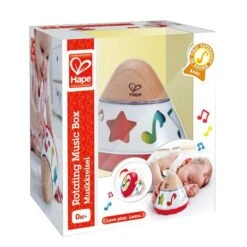 Hape Caja De Música Giratoria -Infantiles Periféricos Tienda medias 2001