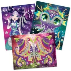 Nebulous Stars - Glitter And Foil Art -Infantiles Periféricos Tienda medias 2041