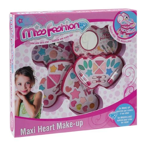 Miss Fashion - Estuche De Maquillaje Maxi Corazón 4 Miss Fashion - Estuche De Maquillaje Maxi Corazón - Imagen 2