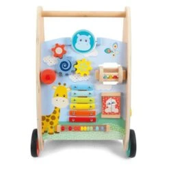 WoodnPlay - Andador De Madera Con Actividades -Infantiles Periféricos Tienda medias 2091