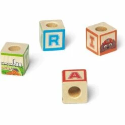 Patrulla Canina - Camión De Bloques ABC Educativo De Madera, 33 Piezas, Juguete De Desarrollo ㅤ -Infantiles Periféricos Tienda medias 2132
