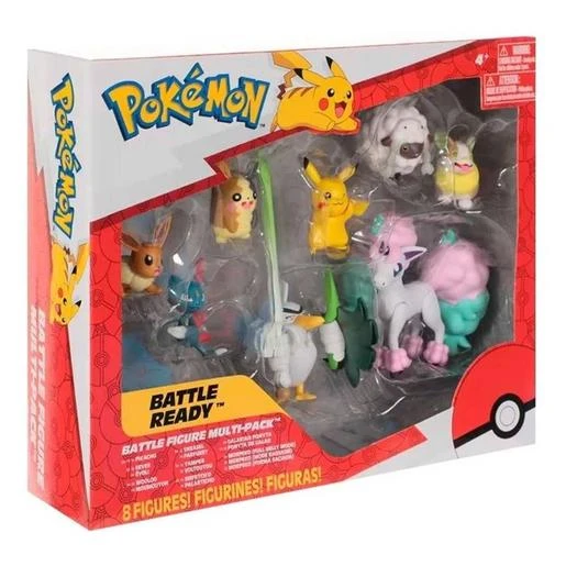Bizak - Pokémon - Pack De 8 Figuras Pokémon Para Batalla ㅤ 3 Bizak - Pokémon - Pack De 8 Figuras Pokémon Para Batalla ㅤ