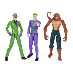 DC Comics - Batman - Paquete De 6 Figuras De Acción De 30 Cm: Batman, Robin, Nightwing, Joker, Riddler Y Copperhead ㅤ -Infantiles Periféricos Tienda medias 241