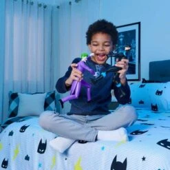 DC Comics - Batman - Paquete De 6 Figuras De Acción De 30 Cm: Batman, Robin, Nightwing, Joker, Riddler Y Copperhead ㅤ -Infantiles Periféricos Tienda medias 243