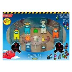 Among Us - Pack 8 Figuras Y Accesorios (varios Modelos)