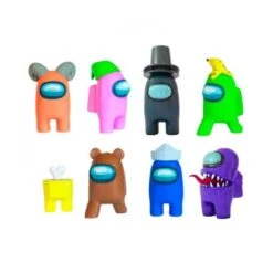 Among Us - Pack 8 Figuras Y Accesorios (varios Modelos) -Infantiles Periféricos Tienda medias 251