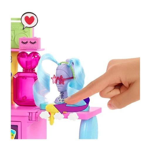 Barbie - Muñeca Barbie Extra Y Tocador Fashion 6 Barbie - Muñeca Barbie Extra Y Tocador Fashion - Imagen 4