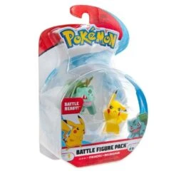 Pokemon - Pack De Figuras De Batalla Pokemon Wave 3 Aleatorias ㅤ -Infantiles Periféricos Tienda medias 323