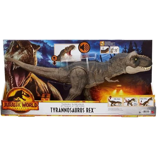 MATTEL Jurassic World - T-Rex Ataca Y Devora 8 MATTEL Jurassic World - T-Rex Ataca Y Devora - Imagen 6