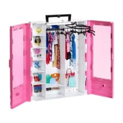 Barbie - Armario Portátil Barbie Fashionista