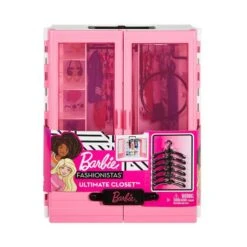 Barbie - Armario Portátil Barbie Fashionista -Infantiles Periféricos Tienda medias 477
