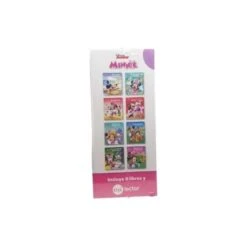 Disney - Minnie Mouse - Mi Lector Minnie: Biblioteca De 8 Libros Y Lector Electrónico -Infantiles Periféricos Tienda medias 548