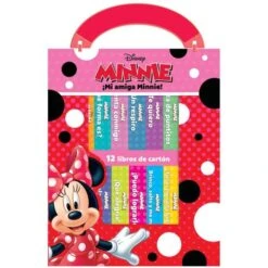 Minnie Mouse - Mi Primera Librería - Pack 12 Libros De Cartón