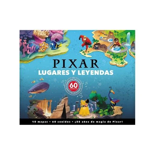 Lugares Y Leyendas Pixar - Libro Con Sonidos 3 Lugares Y Leyendas Pixar - Libro Con Sonidos