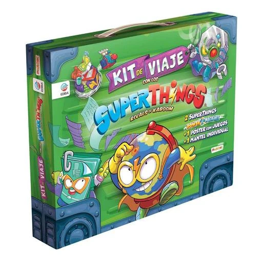 Superthings - Kit De Viaje Con Los Superthings Power Machines 3 Superthings - Kit De Viaje Con Los Superthings Power Machines
