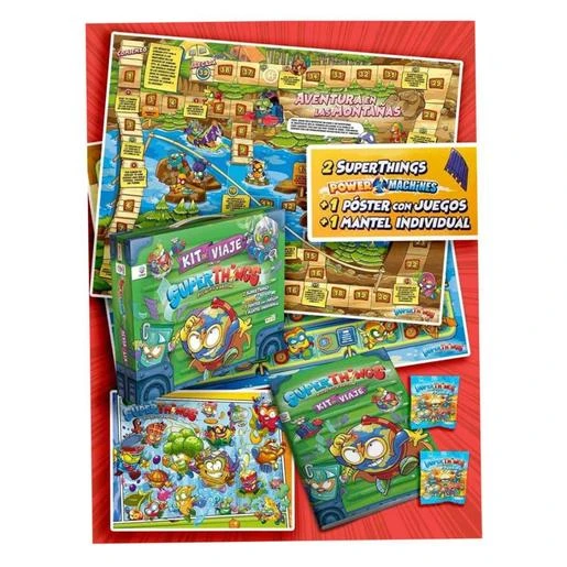 Superthings - Kit De Viaje Con Los Superthings Power Machines 4 Superthings - Kit De Viaje Con Los Superthings Power Machines - Imagen 2