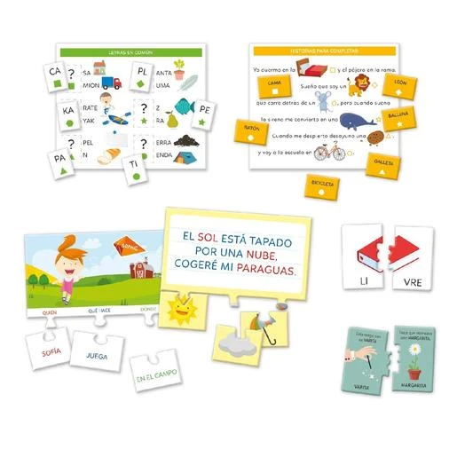 Clementoni Juegos De Lectura 4 Clementoni Juegos De Lectura - Imagen 2