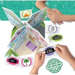 Educa Borrás - English House - Juego De Mesa -Infantiles Periféricos Tienda medias 844