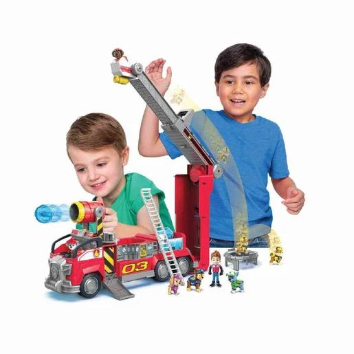 Paw Patrol Patrulla Canina - Marshall - Vehículo Transformable Patrulla Canina La Película 8 Paw Patrol Patrulla Canina - Marshall - Vehículo Transformable Patrulla Canina La Película - Imagen 6