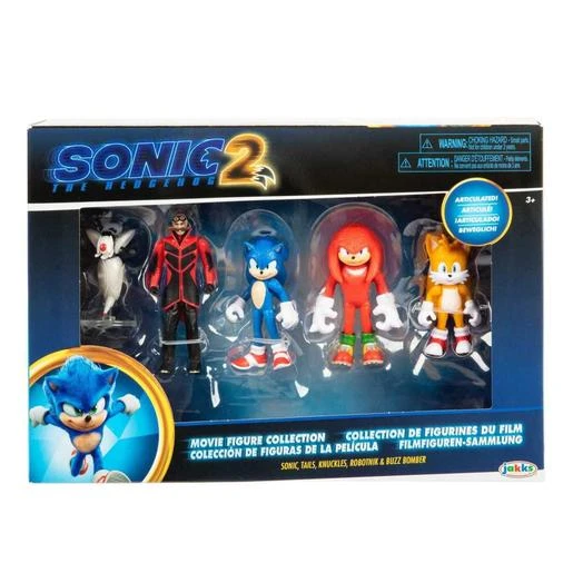 Sega Sonic The Hedgehog - Pack De 5 Figuras Sonic: Sonic, Tails, Knuckles, Robotnik Y Buzz Bomber 6 Cm ㅤ 3 Sega Sonic The Hedgehog - Pack De 5 Figuras Sonic: Sonic, Tails, Knuckles, Robotnik Y Buzz Bomber 6 Cm ㅤ
