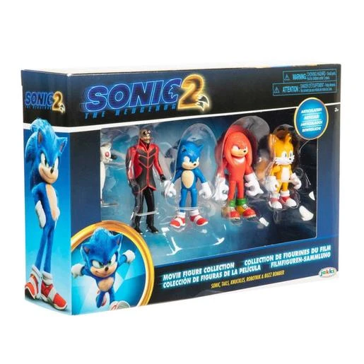Sega Sonic The Hedgehog - Pack De 5 Figuras Sonic: Sonic, Tails, Knuckles, Robotnik Y Buzz Bomber 6 Cm ㅤ 4 Sega Sonic The Hedgehog - Pack De 5 Figuras Sonic: Sonic, Tails, Knuckles, Robotnik Y Buzz Bomber 6 Cm ㅤ - Imagen 2